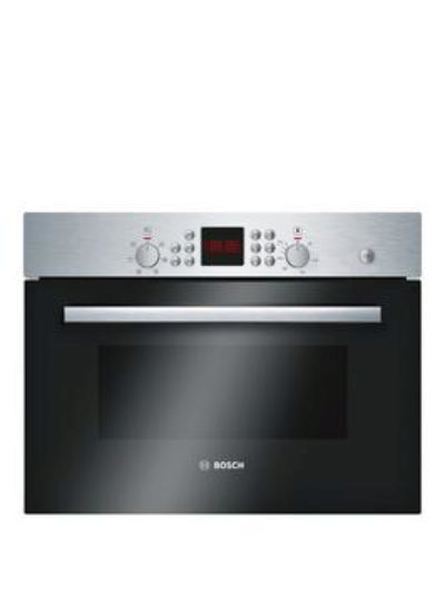 Bosch Serie 6 Hbc84H501B Built-In Combination Microwave Oven - Stainless Steel Bosch Serie 6 Hbc84H501B Built-In Combination Microwave Oven - Stainless Steel